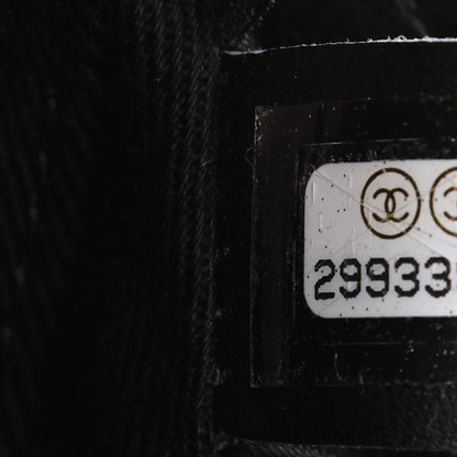 Chanel Calfskin Quilted CC Uniform Flap Belt Bag Black 8 of 12