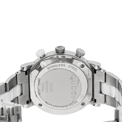 Gucci Stainless Steel Ceramic 44mm G-Chrono Chronograph Quartz Watch White 4 of 5