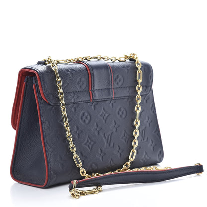 Louis Vuitton Empreinte Saint Sulpice PM Marine Rouge 3 of 15