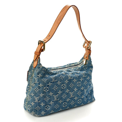 Louis Vuitton Monogram Denim Baggy PM Blue 3 of 11