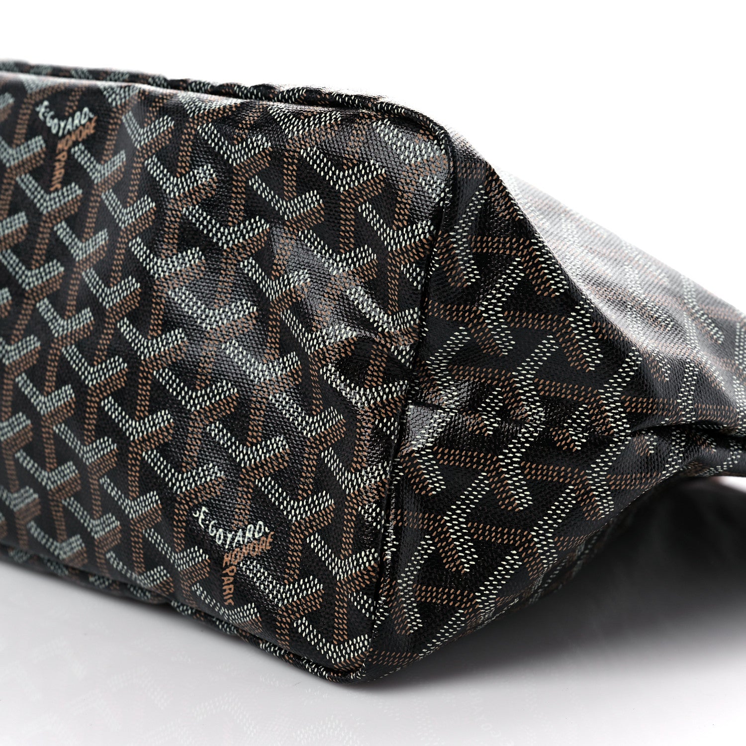 Goyard Goyardine Saint Louis PM Black Gold 8 of 10