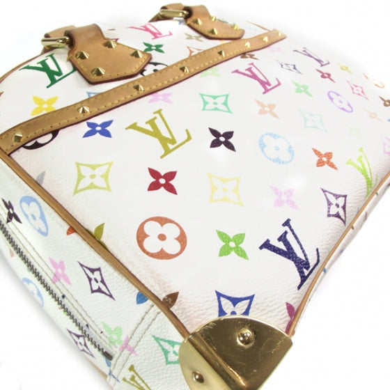 Monogram Multicolor Trouville White