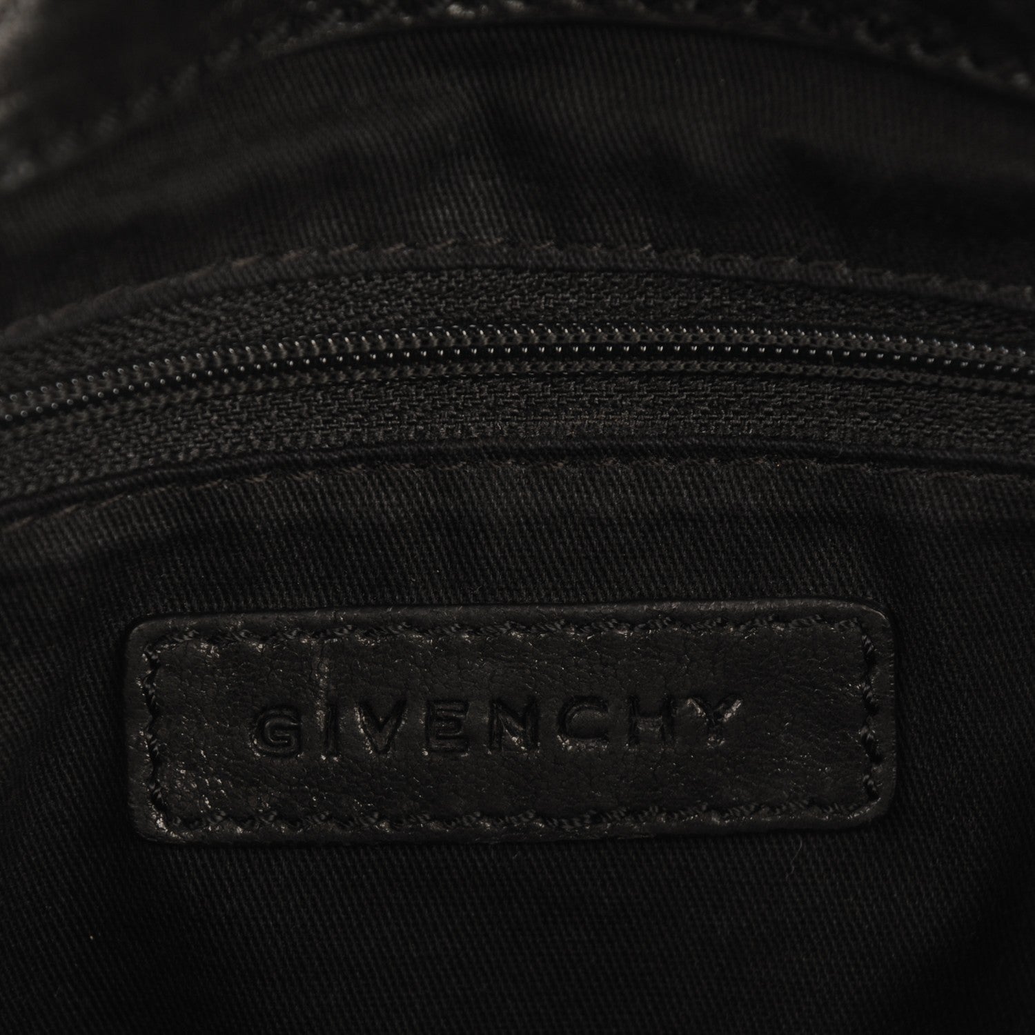 Givenchy Pebbled Lambskin Melancholia Shoulder Bag Black 6 of 7