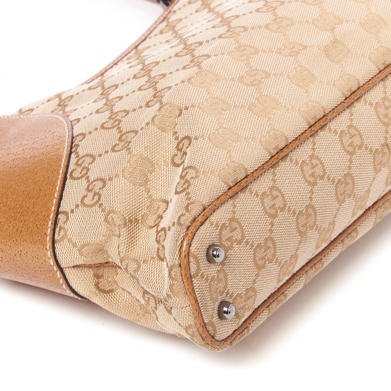 Gucci Monogram Shoulder Bag Brown 6 of 7