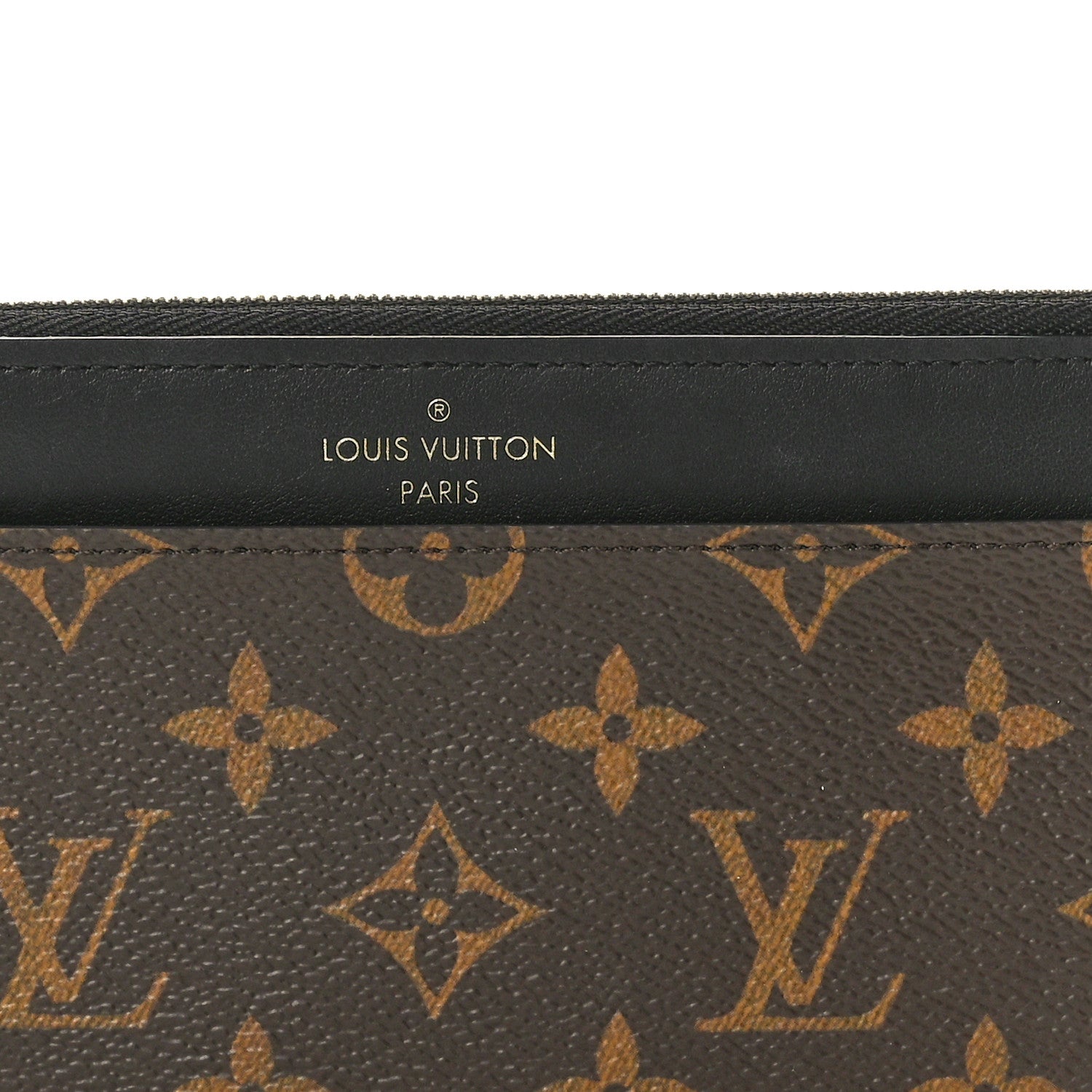 Louis Vuitton Monogram Slim Purse Black 7 of 7