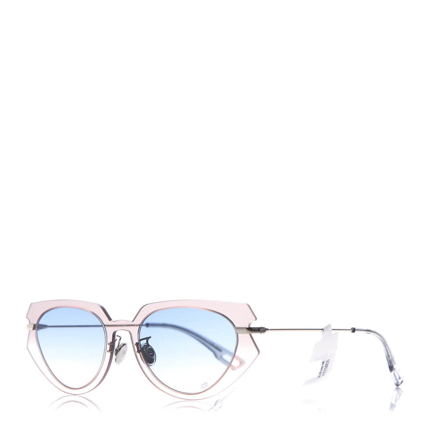 Cat Eye Attitude 2 Sunglasses Pink Blue