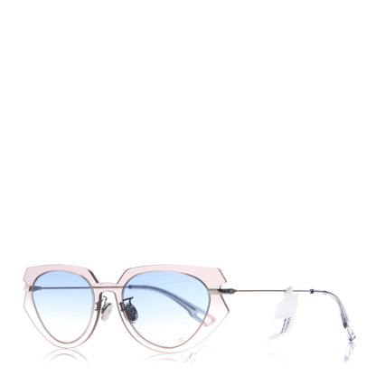 Christian Dior Cat Eye Attitude 2 Sunglasses Pink Blue 1 of 8