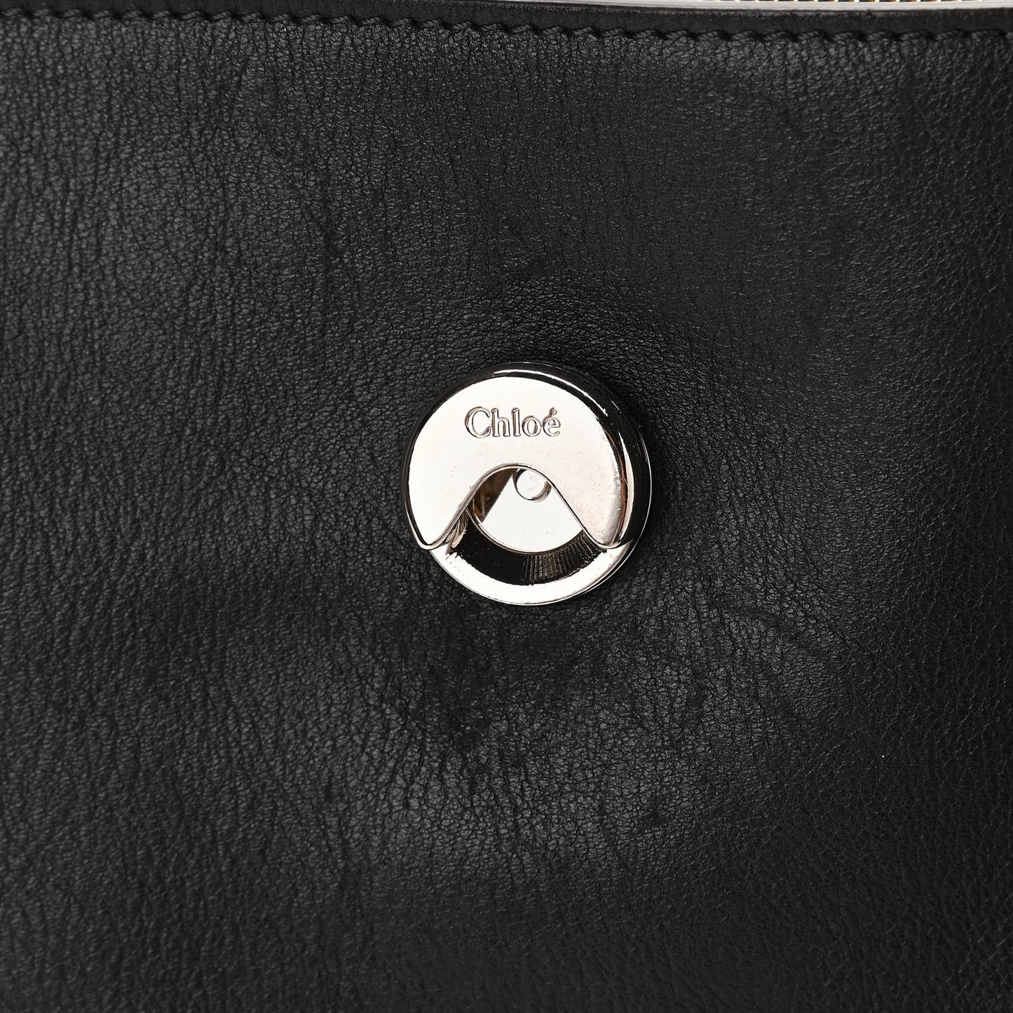 Calfskin Small Faye Day Shoulder Bag Black