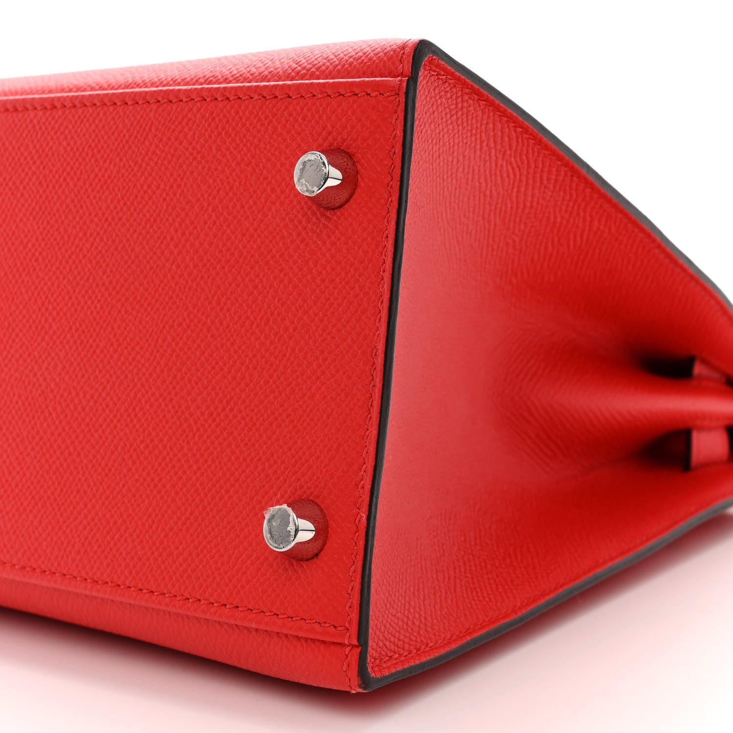 Hermes Epsom Casaque Kelly Sellier 28 Rouge Coeur Rose Extreme Bleu Zanzibar 9 of 10