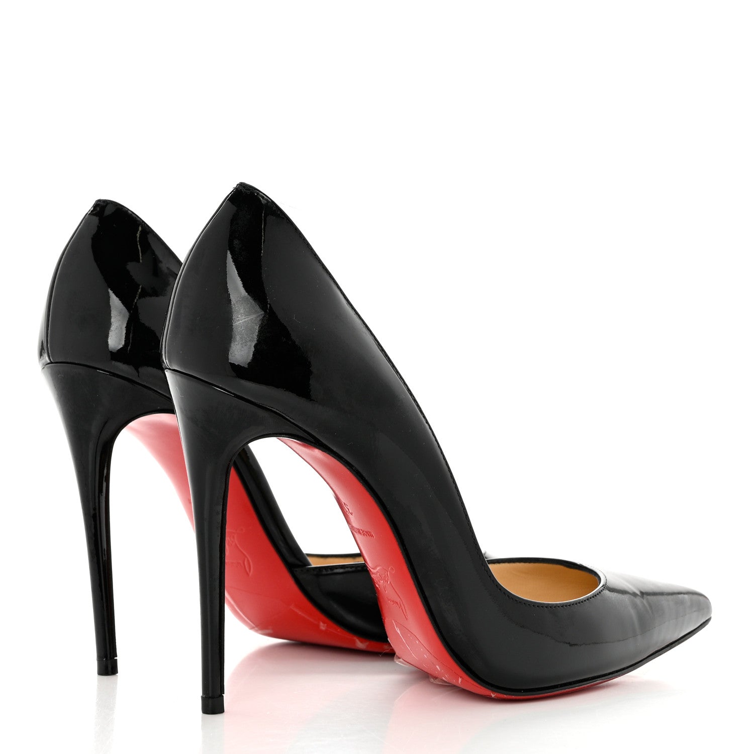 Christian Louboutin Patent Iriza 100 Pumps 37 Black 4 of 9