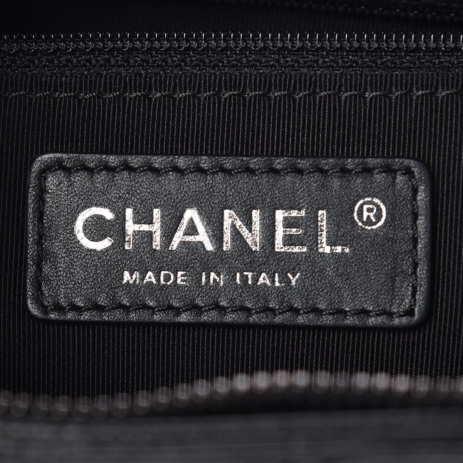 Chanel Caviar Quilted City Shopping Tote Black 6 of 10