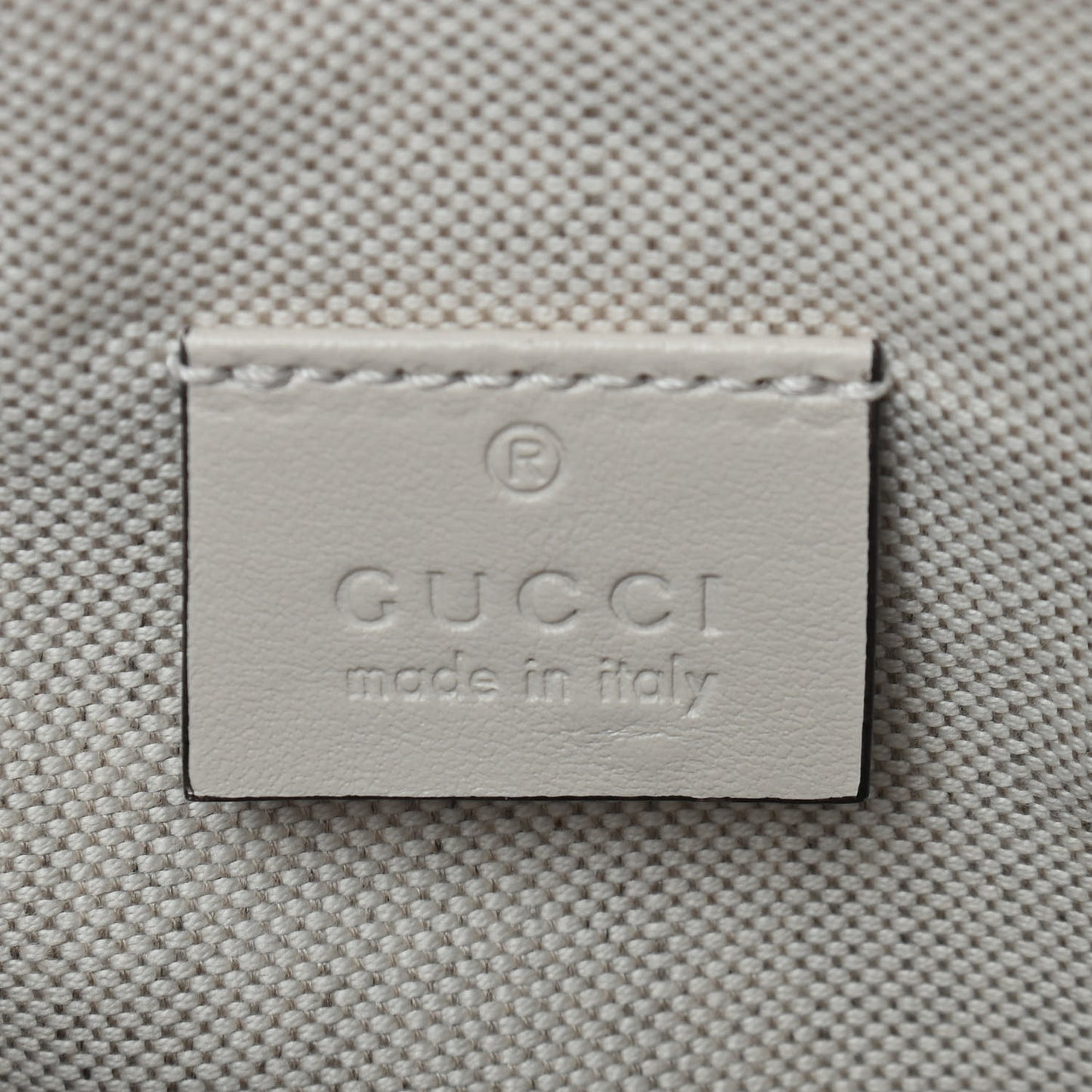 Calfskin GG Tennis Embossed Mini Double Zip Messenger Bag Mystic White