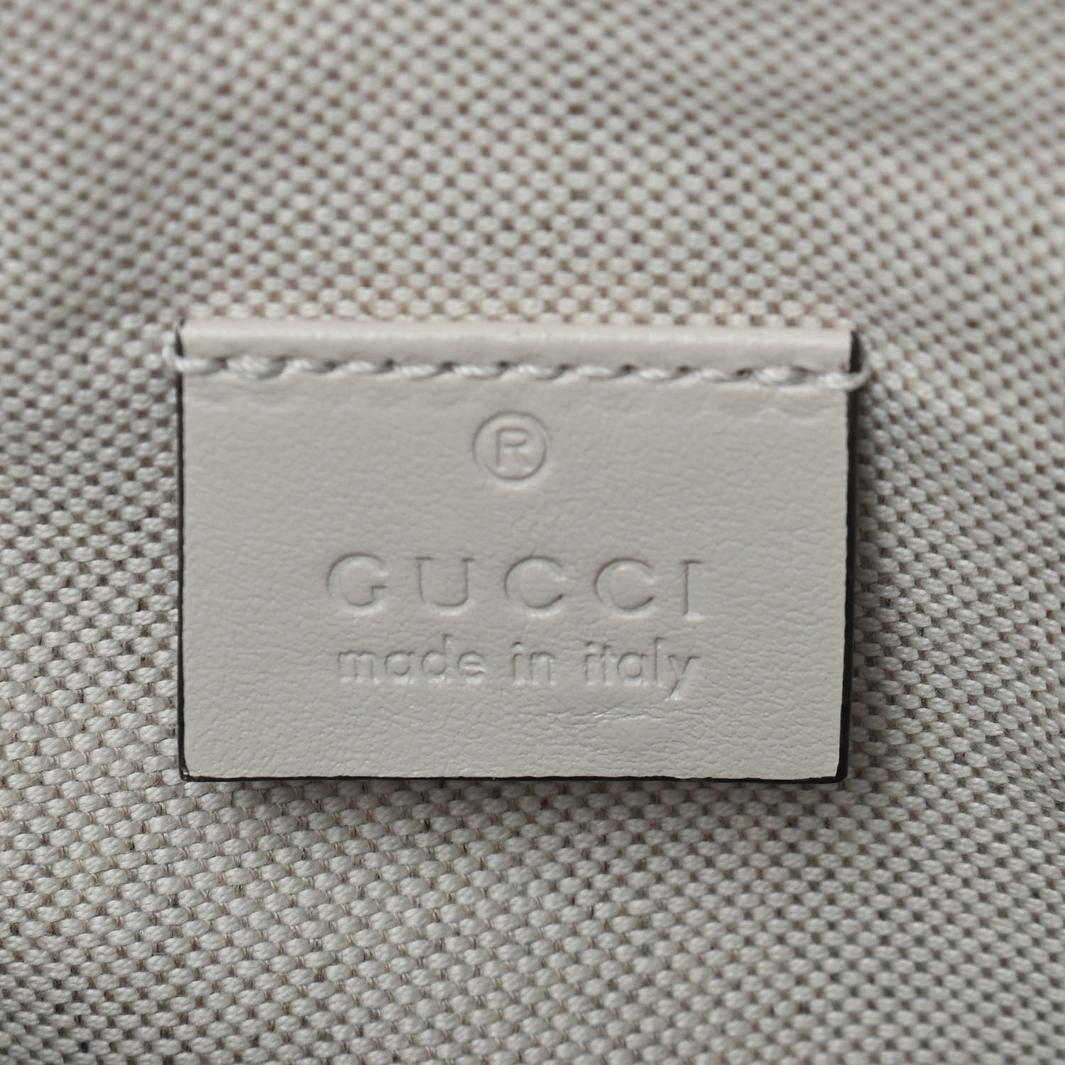 Gucci Calfskin GG Tennis Embossed Mini Double Zip Messenger Bag Mystic White 6 of 9