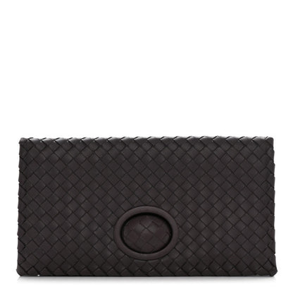 Bottega Veneta Nappa Intrecciato Turnlock Clutch Quetsche 1 of 11