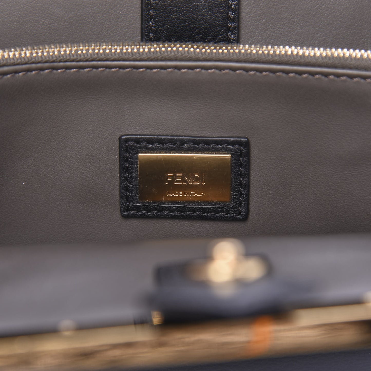 Vitello Dolce Century Petite 2Jours Tote Black Carbone