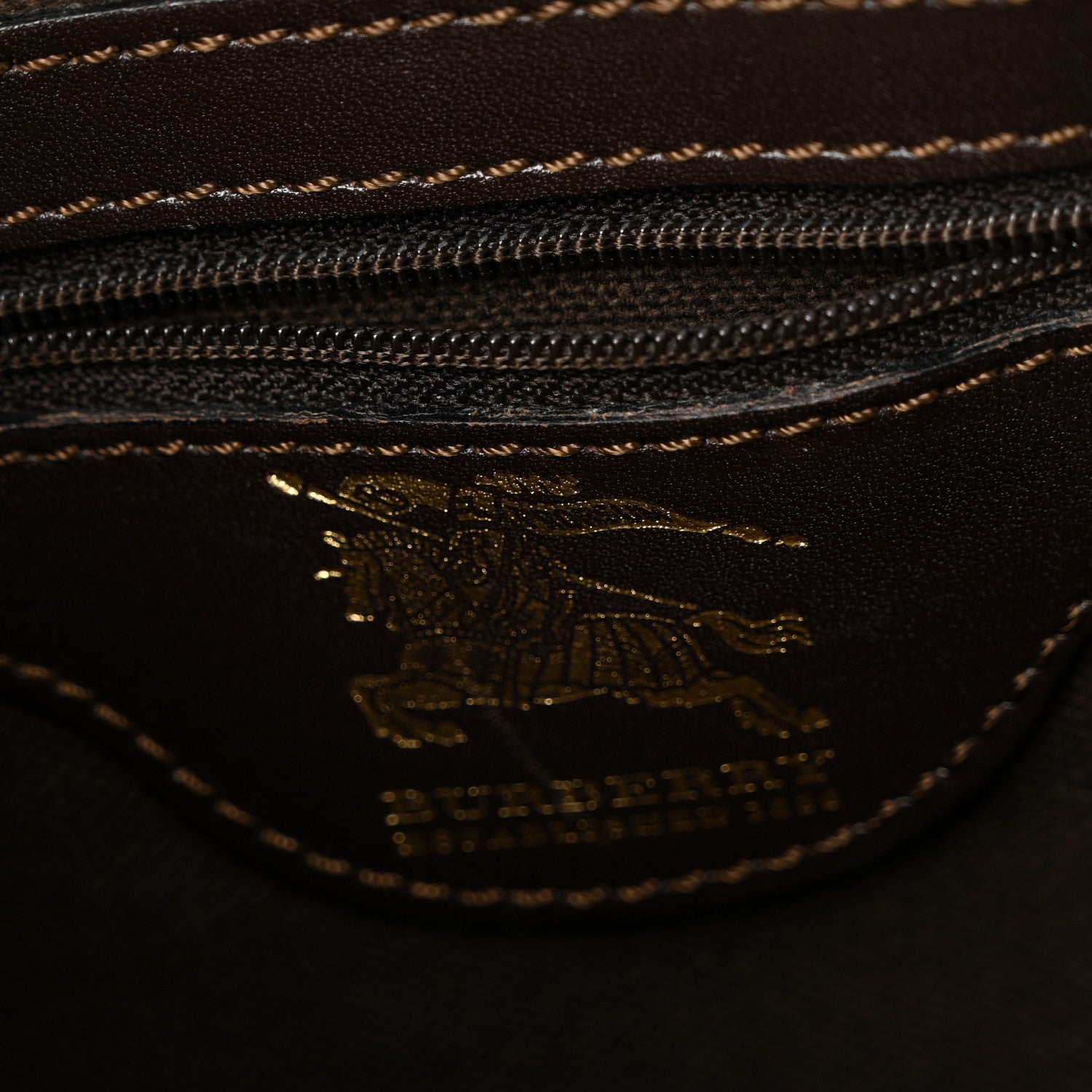 Burberry Haymarket Check Eden Tote Chocolate 6 of 11