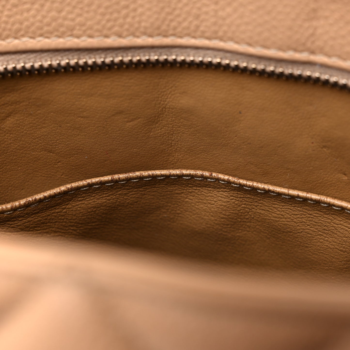 Caviar Quilted Medallion Tote Beige