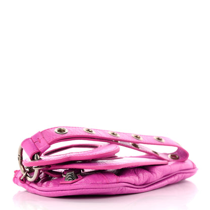 Balenciaga Agneau Arena Mini Le Cagole Multi Pouch Lipstick Pink 4 of 7