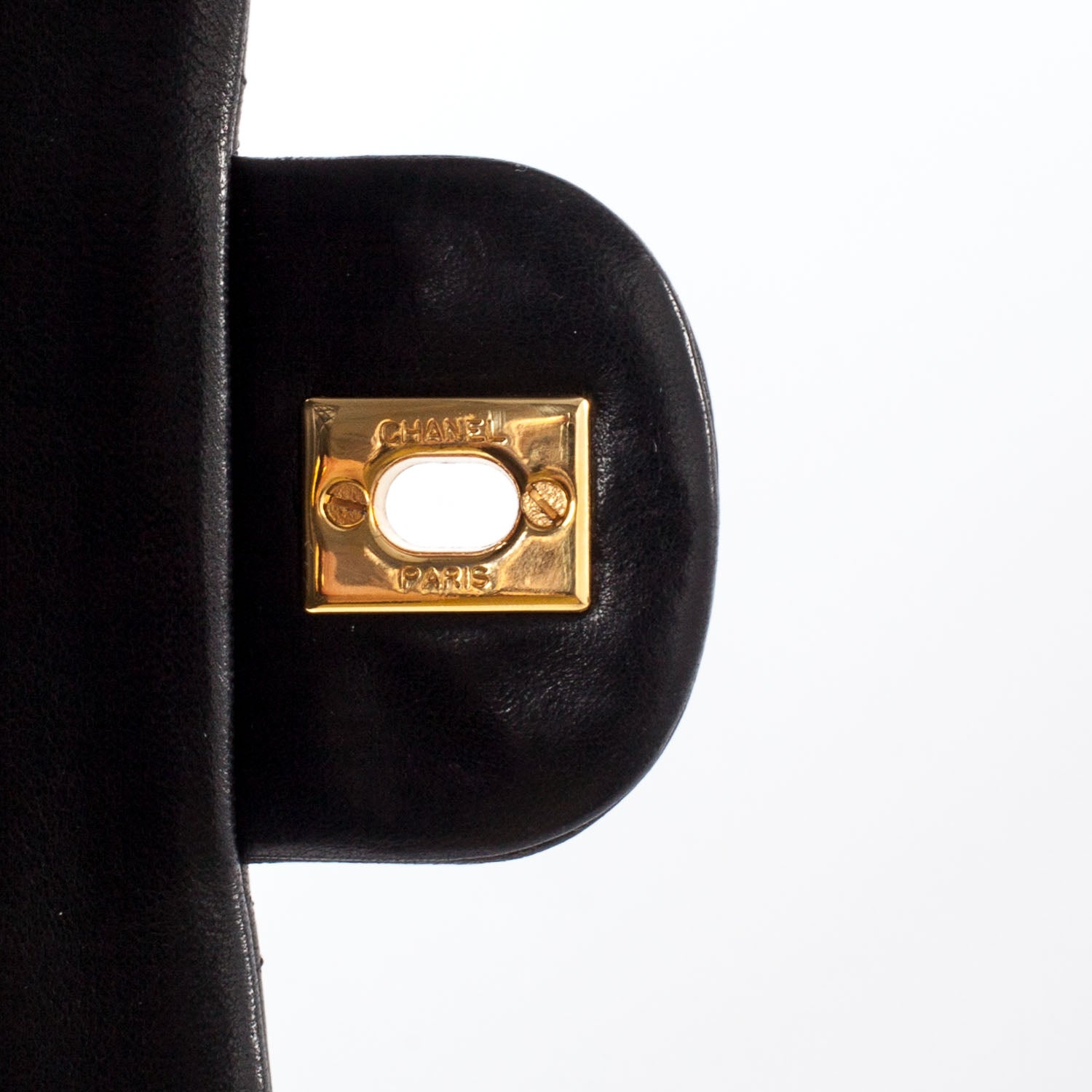 Chanel Lambskin Medium Double Flap Black 6 of 10