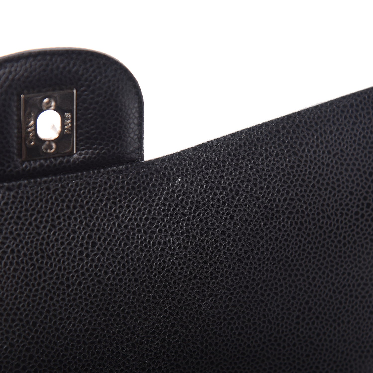 Chanel Caviar Quilted Maxi Single Flap Black 9 of 13