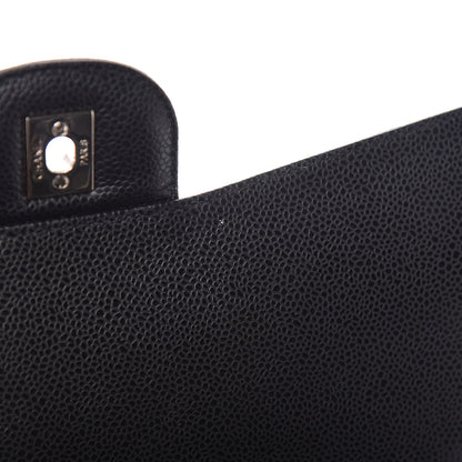 Chanel Caviar Quilted Maxi Single Flap Black 9 of 13