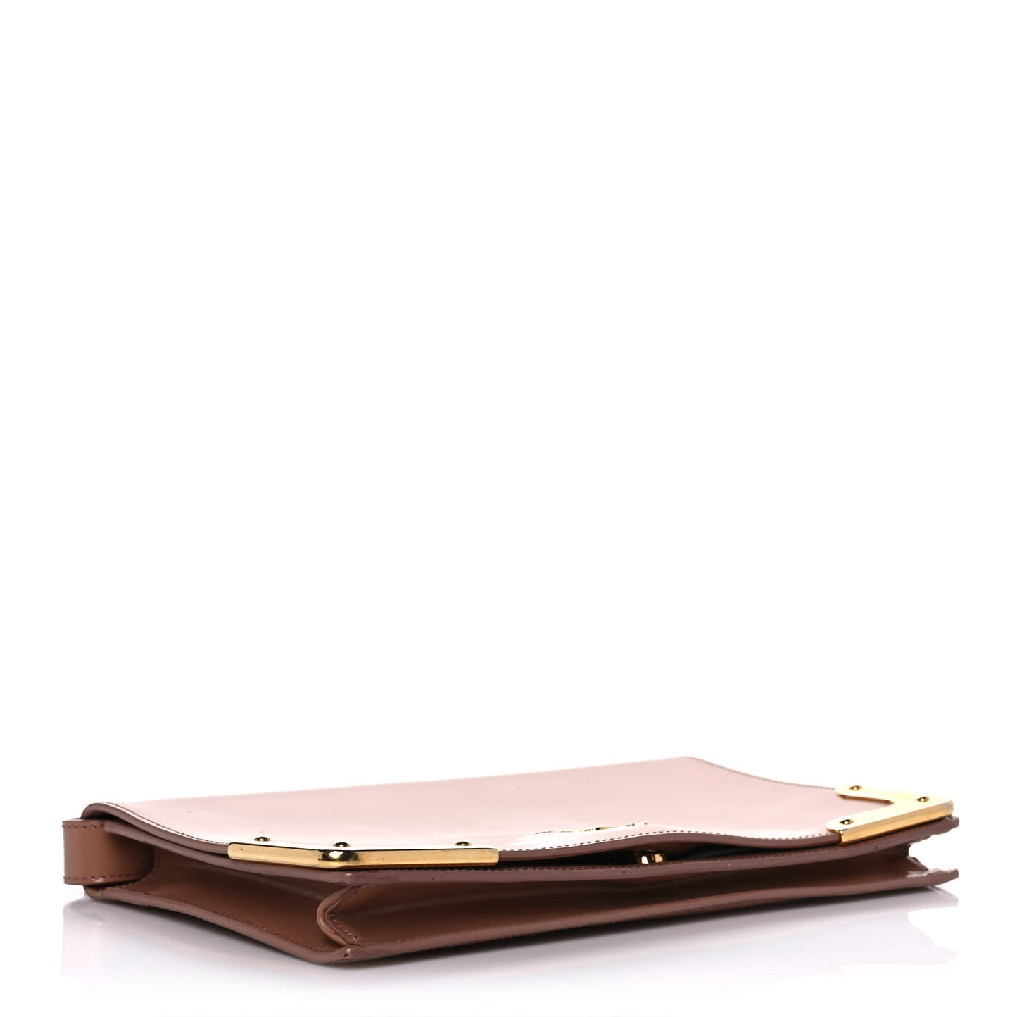 Spazzolato Neiman Marcus Pochette Nudo