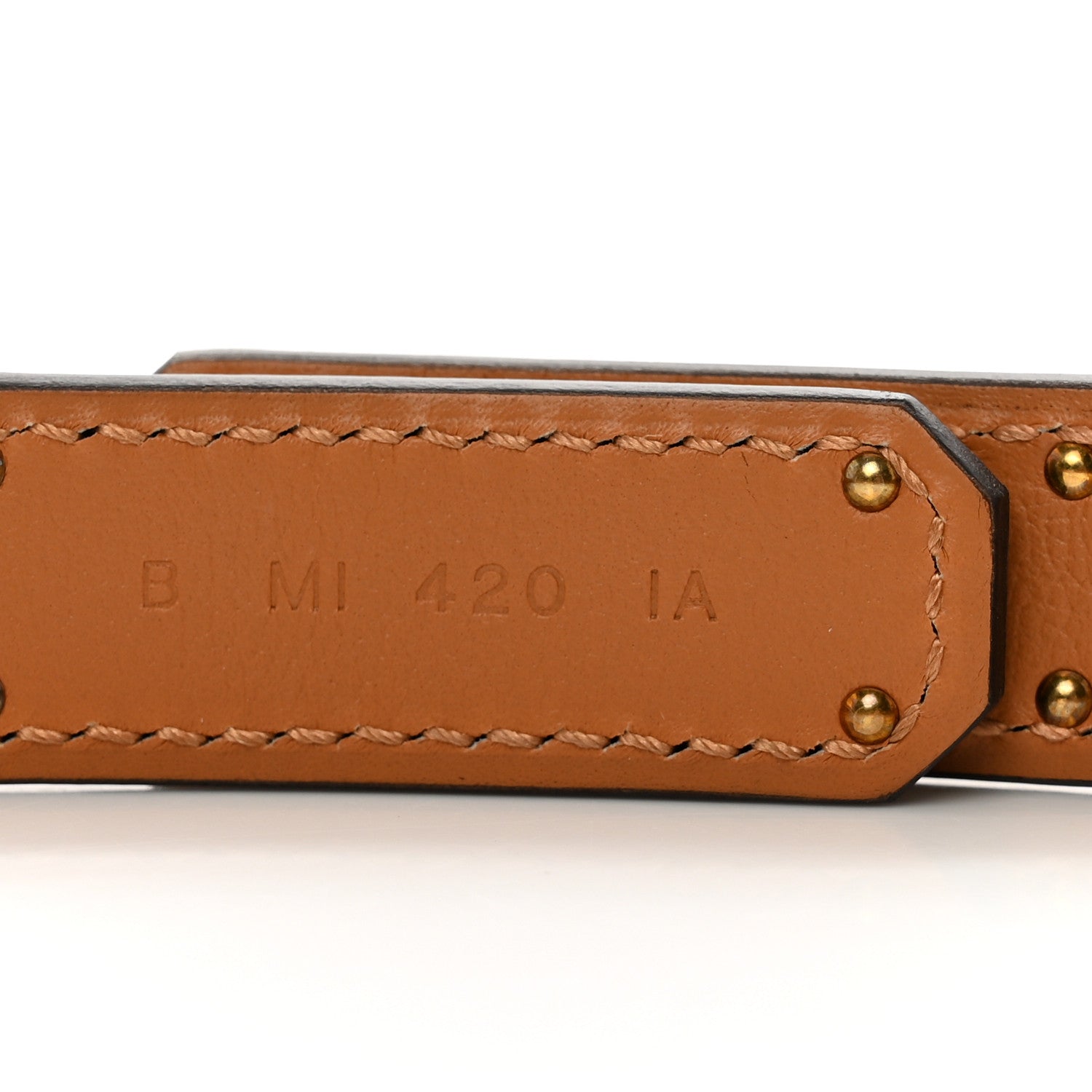 Hermes Epsom Kelly Belt Black 3 of 5