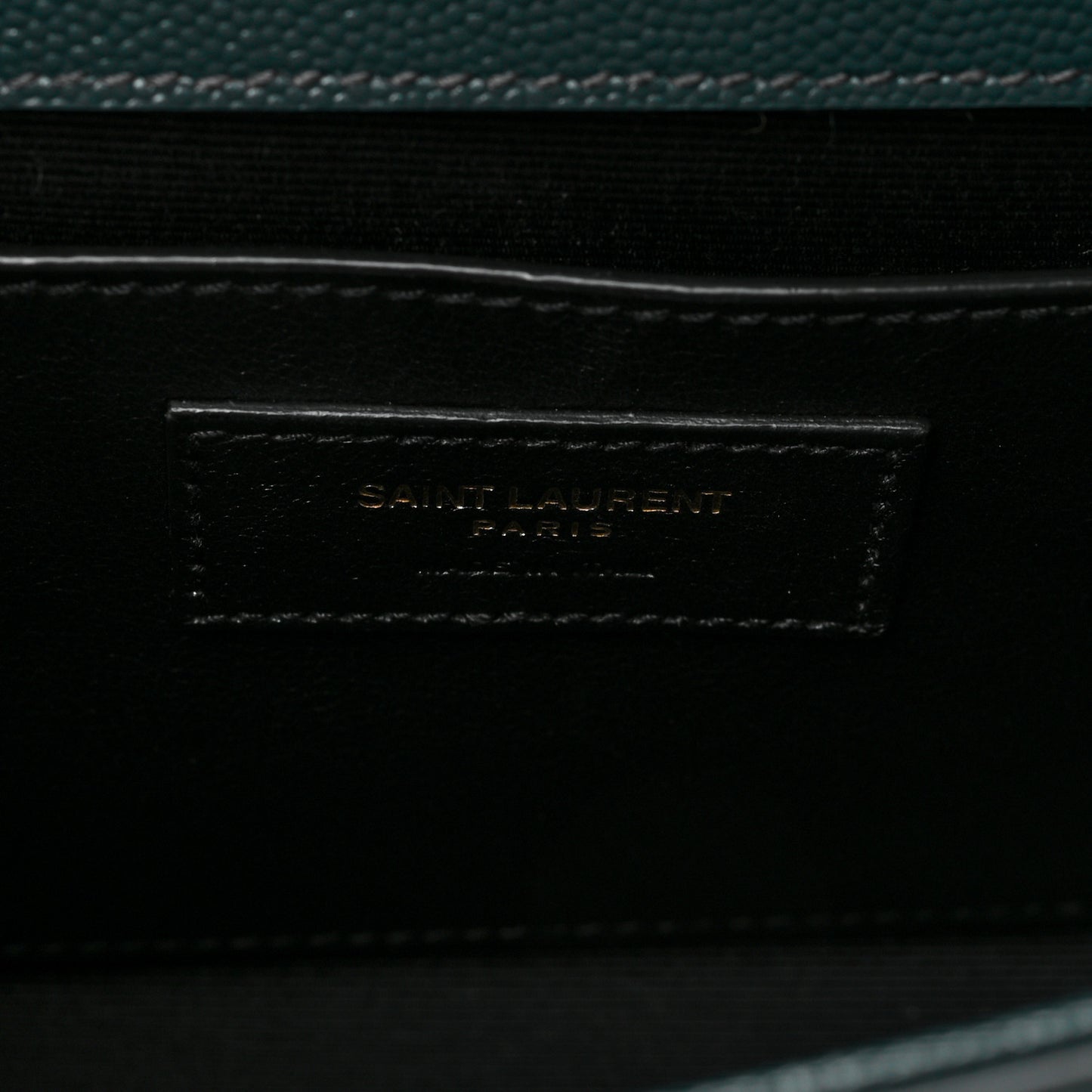 Grain De Poudre Small Monogram Kate Satchel Sea Turquoise