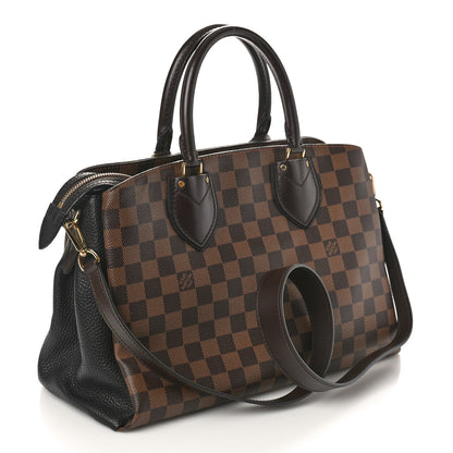 Louis Vuitton Cuir Taurillon Damier Ebene Normandy Black 2 of 9