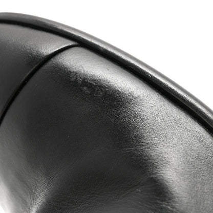 Chanel Calfskin CC Knee High Boots 40 Black 8 of 8