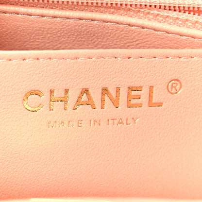 Chanel Lambskin Quilted Mini Square Flap Light Pink 6 of 11