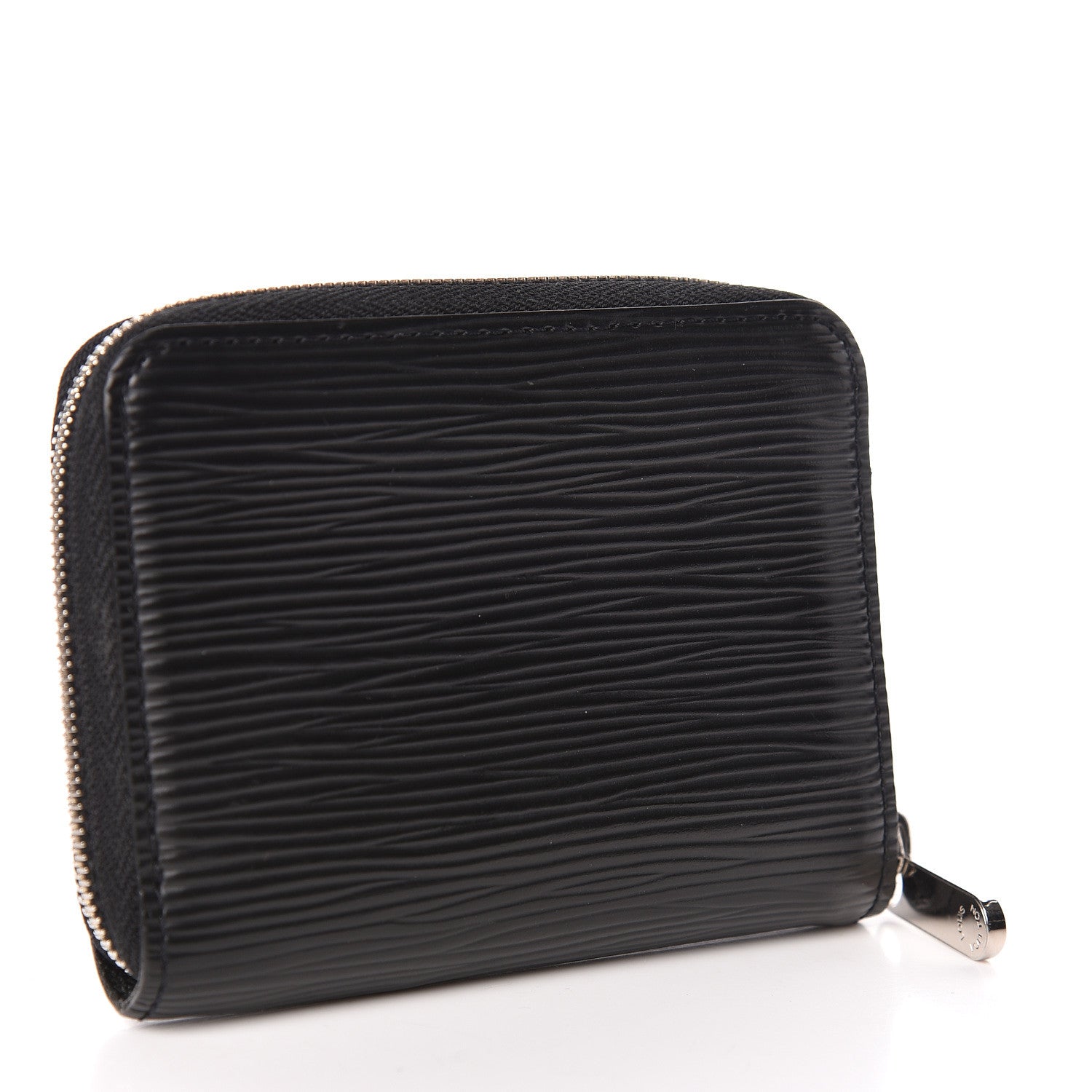 Louis Vuitton Epi Zippy Coin Purse Black 3 of 8