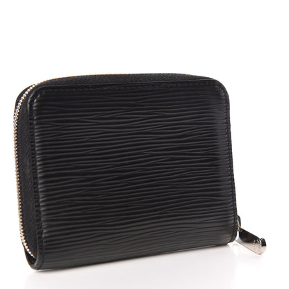 Louis Vuitton Epi Zippy Coin Purse Black 3 of 8