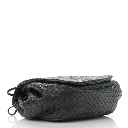 Bottega Veneta Nappa Intrecciato Messenger Bag Black 3 of 9