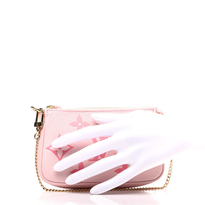 Louis Vuitton Empreinte Monogram Giant By The Pool Mini Pochette Accessories Bouton De Rose 2 of 8