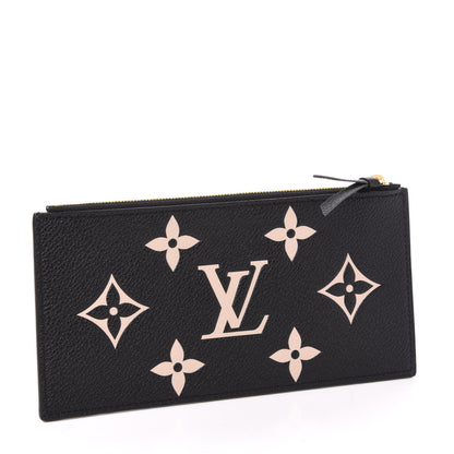 Louis Vuitton Empreinte Monogram Giant Pochette Felicie Zippered Insert Black 3 of 8