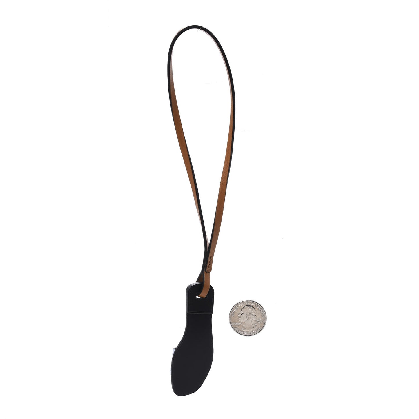 Epsom Butler Calfskin Hunter Oran Nano Bag Charm Bleu Brume