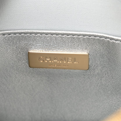 Chanel Metallic Lambskin Walk Of Fame Bag Silver 6 of 14