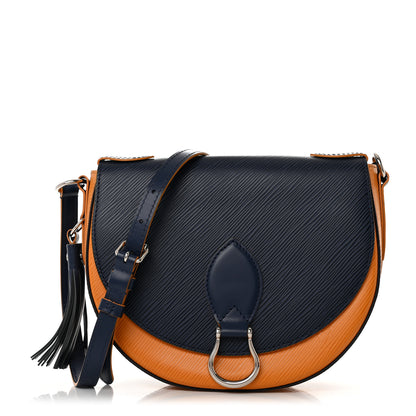 Louis Vuitton Epi Saint Cloud NM Indigo Safran 1 of 10