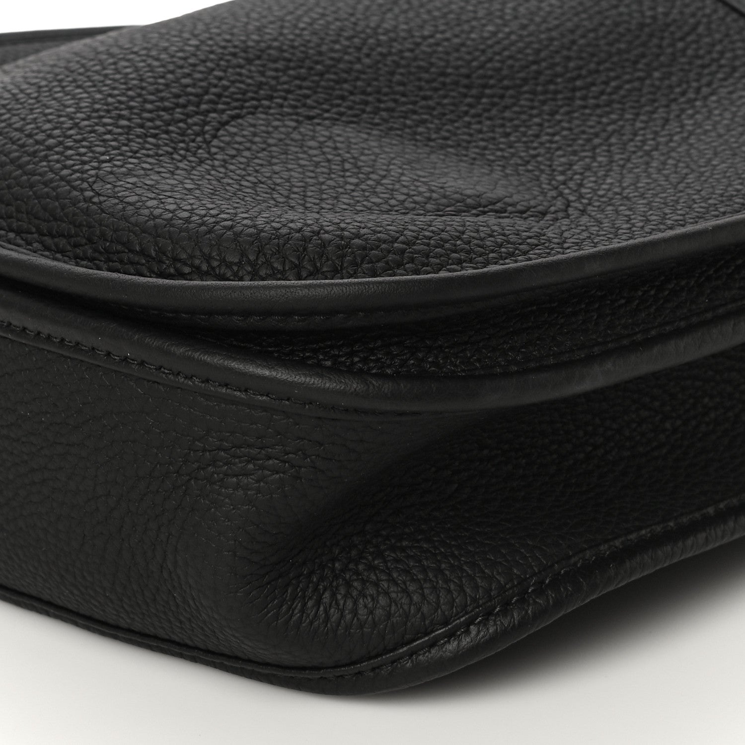 Hermes Taurillon Clemence Evelyne III PM Black 9 of 10