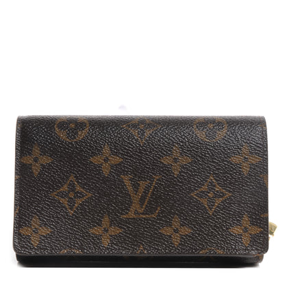Louis Vuitton Monogram Porte-Monnaie Tresor Wallet 1 of 9