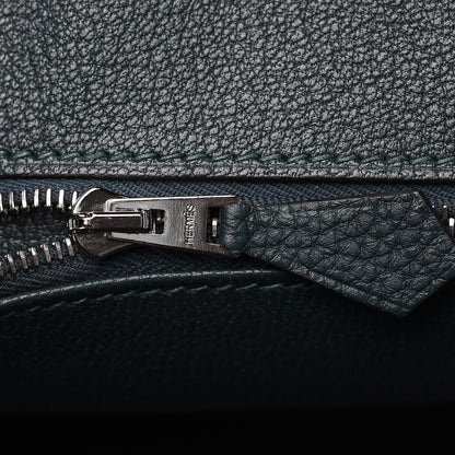 Hermes Togo Birkin 30 Vert Cypress 15 of 29