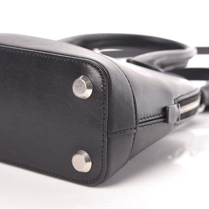 Balenciaga Calfskin I Love Techno XXS Ville Top Handle Bag Black Multicolor 6 of 8