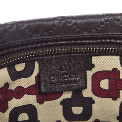 Gucci Guccissima Medium Joy Boston Dark Brown 6 of 9