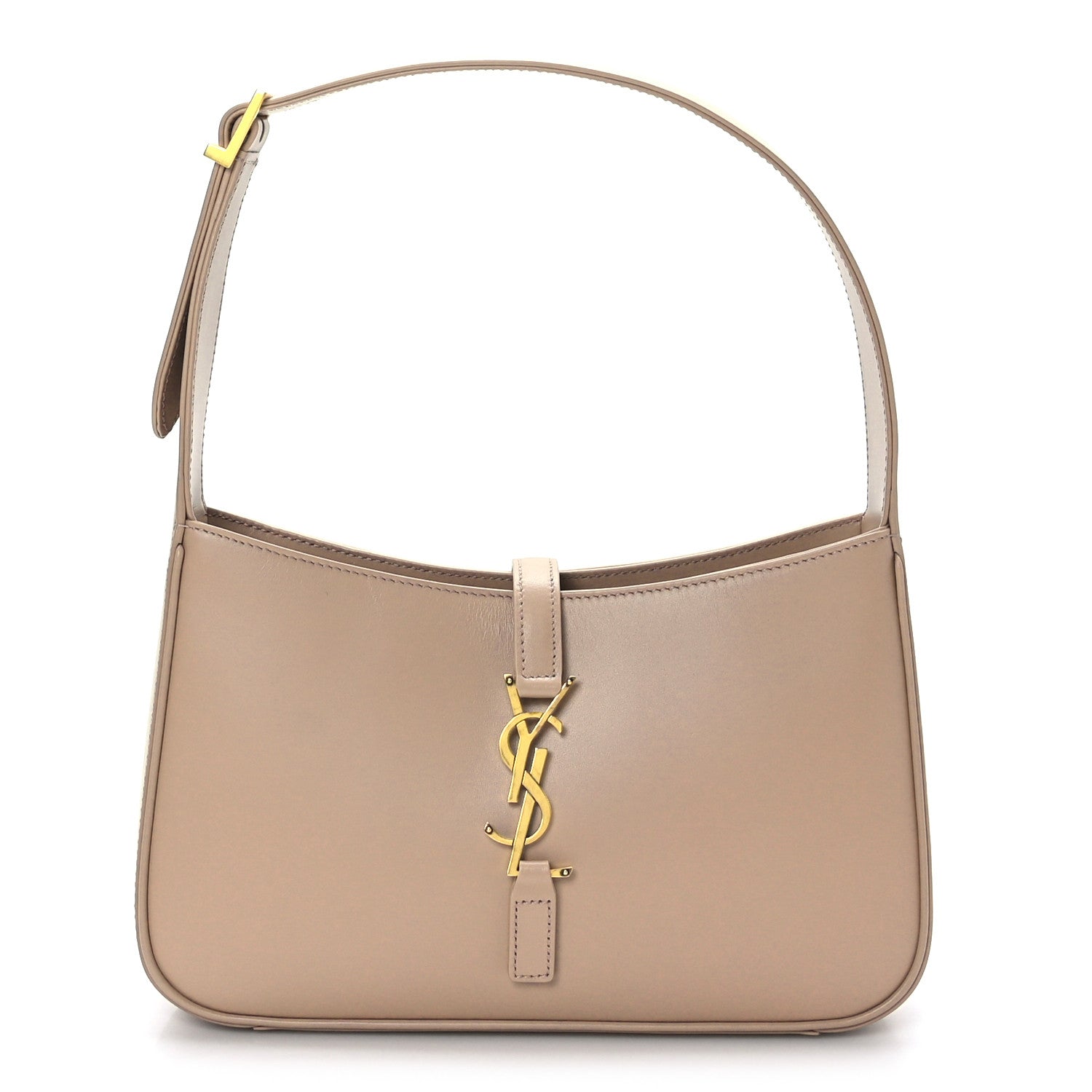 Saint Laurent Smooth Calfskin Le 5 A 7 Hobo Rosy Sand 1 of 9