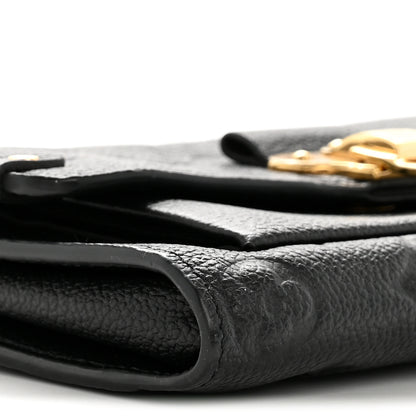 Louis Vuitton Empreinte Vavin Chain Wallet Black 9 of 12