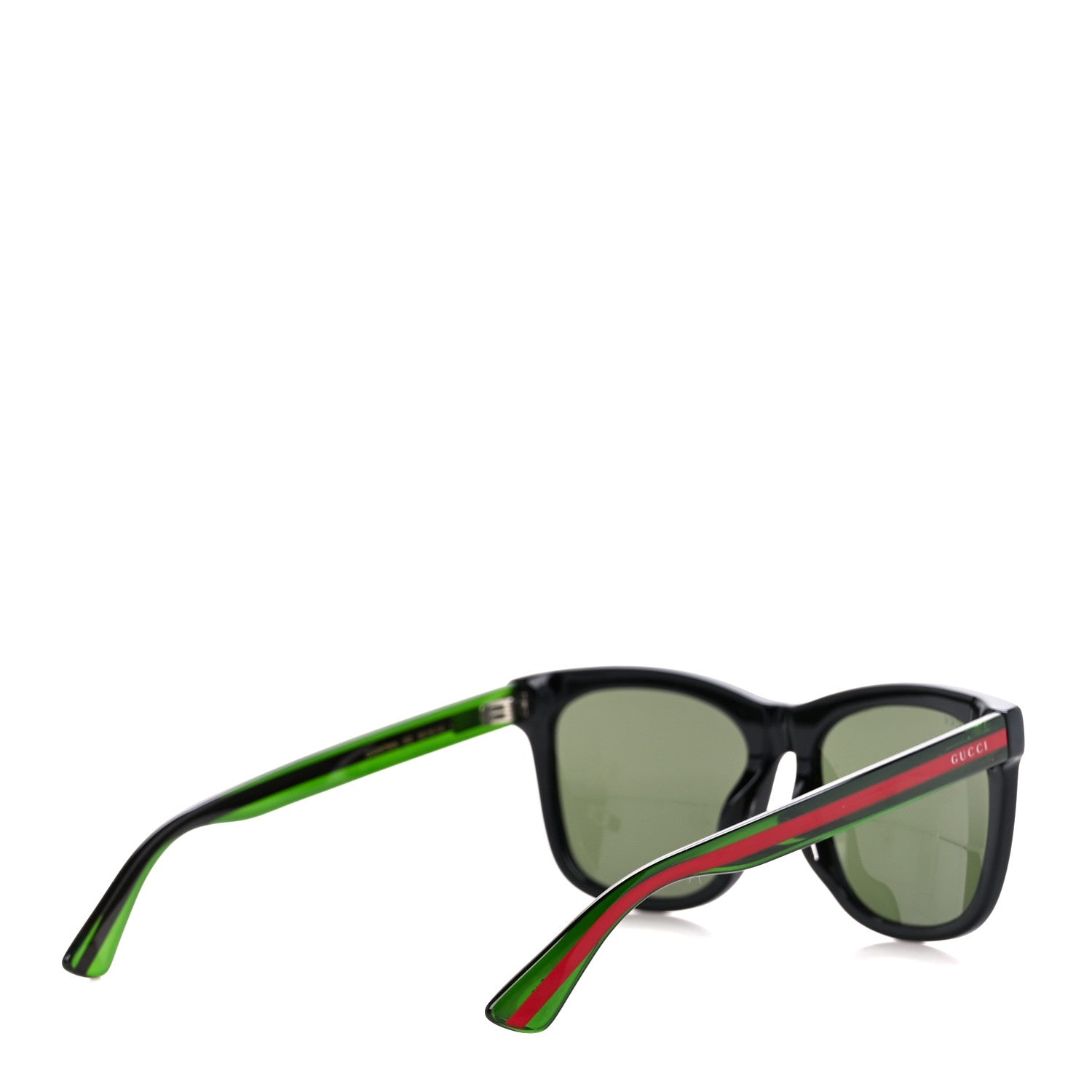 Gucci Acetate Square Frame Web Sunglasses GG0702SKN Black 4 of 9