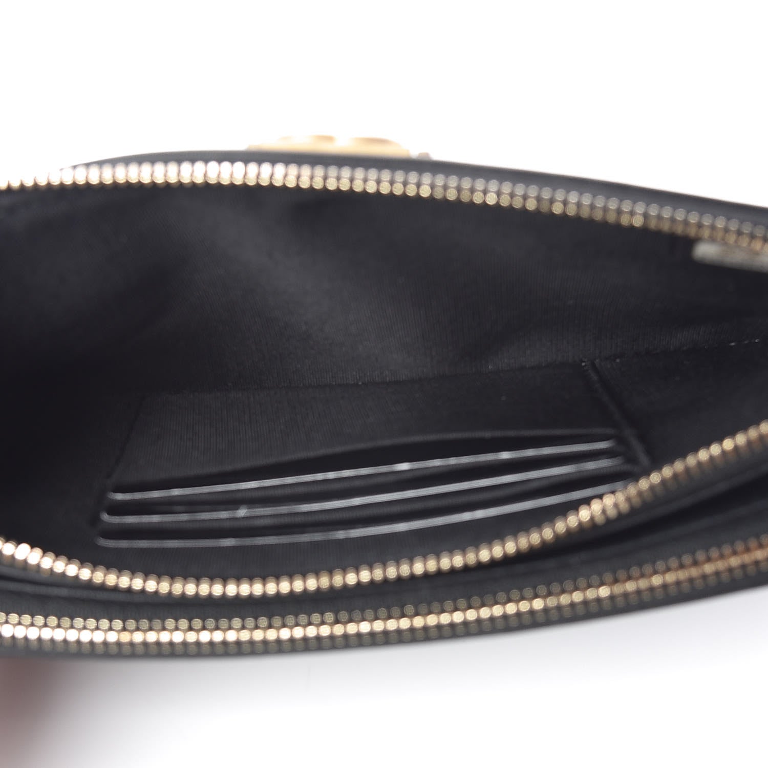 Chanel Lambskin Quilted Small Boy Clutch With Chain Black 8 of 13