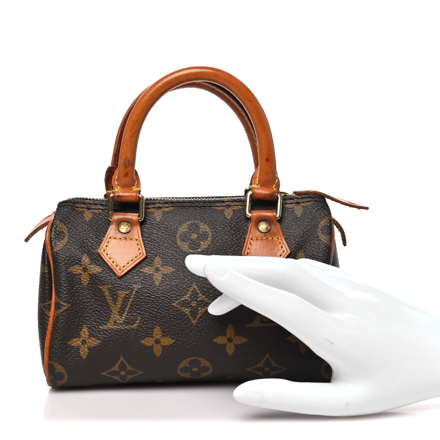 Louis Vuitton Monogram Mini Sac HL Speedy 2 of 10