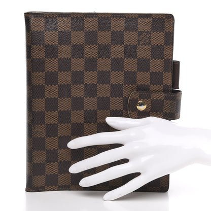 Louis Vuitton Damier Ebene Large Ring Agenda Cover 2 of 13